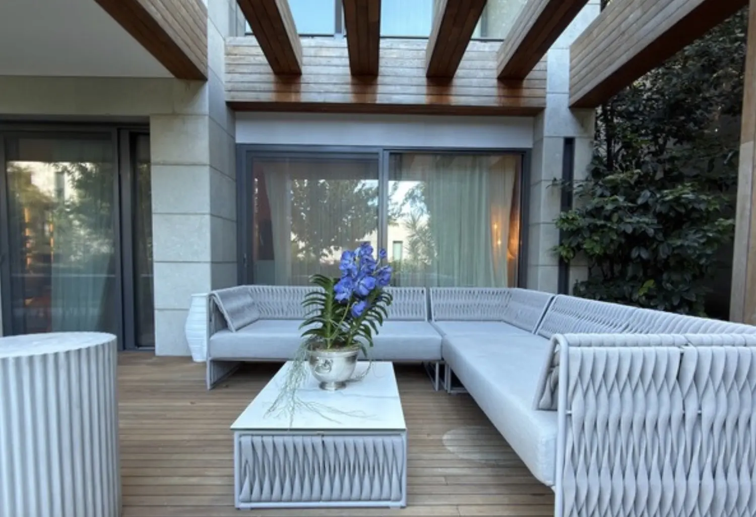 Terrace area
